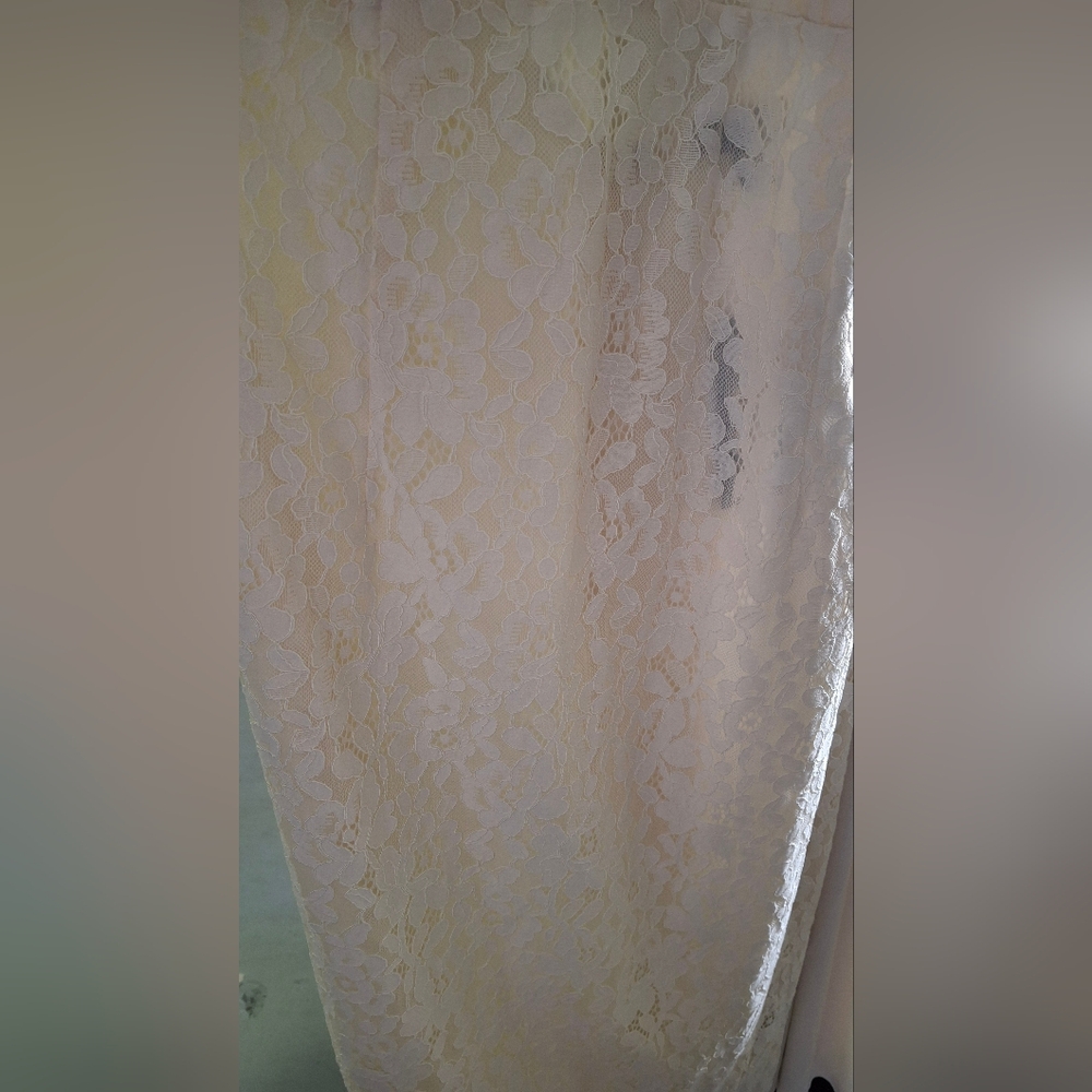 AFRM Ivory Lace Backless Dress - Picture 8 of 8